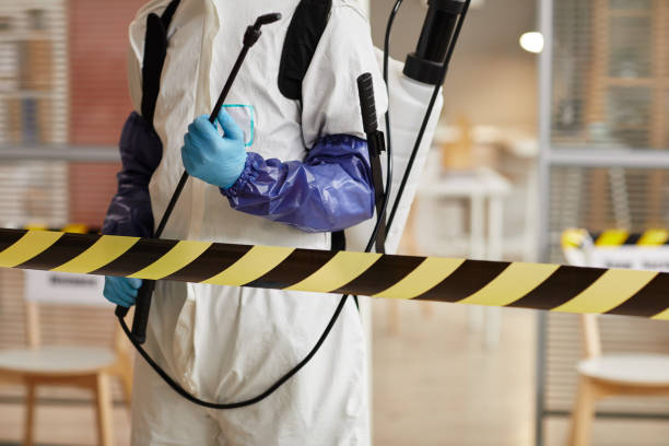 Professional Blood Cleanup technician working in Stacy, NC